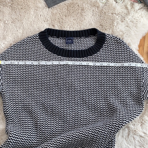 GAP Side Zip Tunic Sweater Off White in Black - Medium - Picture 14 of 14